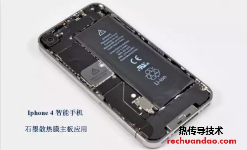 iPhone手机导热石墨片应用