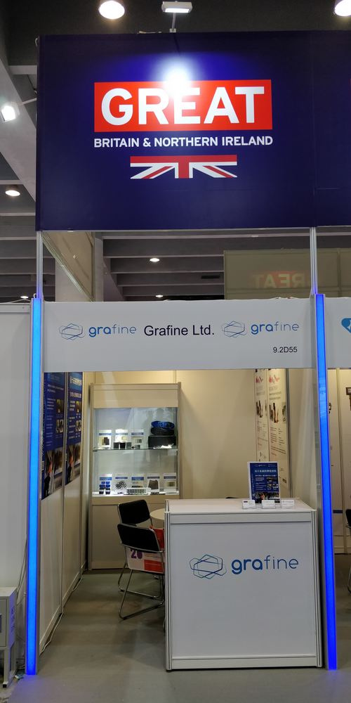 Graphene stand at Chinaplas 2019