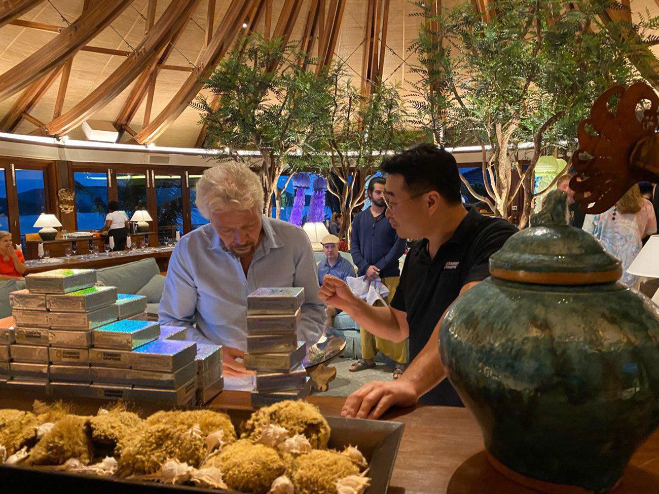 Ultramarine Ocean Summit x STANDARD GRAPHENE@Necker Island 与理查德布兰森爵士