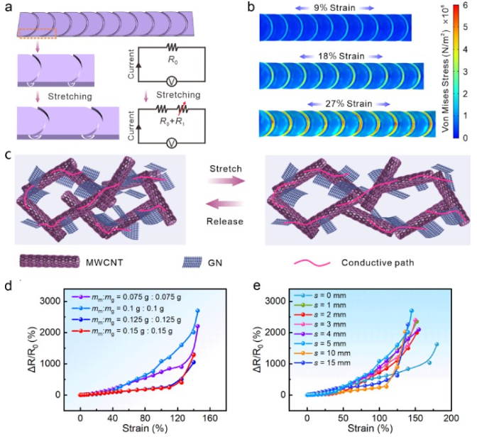 安徽大学：受指纹/莲藕结构启发！基于石墨烯/碳纳米管/SR复合材料的应变传感器，用于电子皮肤