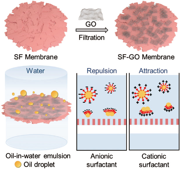 物理化学学报 | 吉林大学吴立新教授团队：氧化石墨烯辅助的超分子骨架膜用于水包油型纳米乳液的高效分离