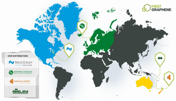 First Graphene 与 Bisley & Company 签订五年经销协议  加强 PureGRAPH® 的跨国分销