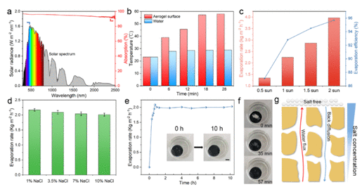 烟台大学《Langmuir》：多功能GO/ANF气凝胶，可在各种环境中实现高效的太阳能水净化