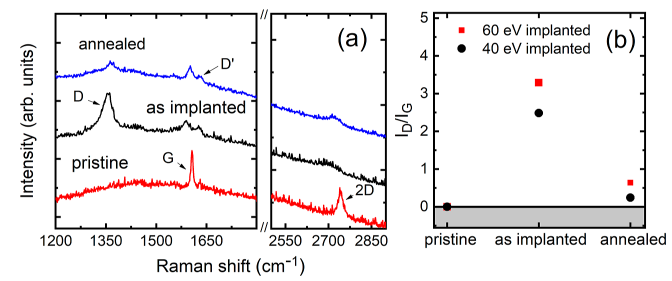 鲁汶大学ACS Nano:实现高替代掺杂浓度的锰掺杂石墨烯：超低能离子注入与退火技术