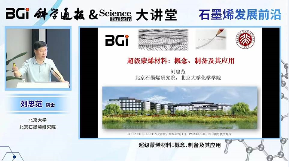 石墨烯发展前沿|《科学通报》& Science Bulletin大讲堂第二讲成功举办