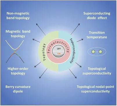 IF 18.5！二维材料及相关异质结构中的铁电调谐能带拓扑和超导性