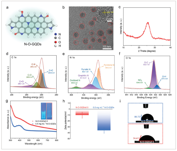 上海理工大学《AFM》：氮氧共掺石墨烯量子点作为无枝晶锌阳极的微量两性添加剂