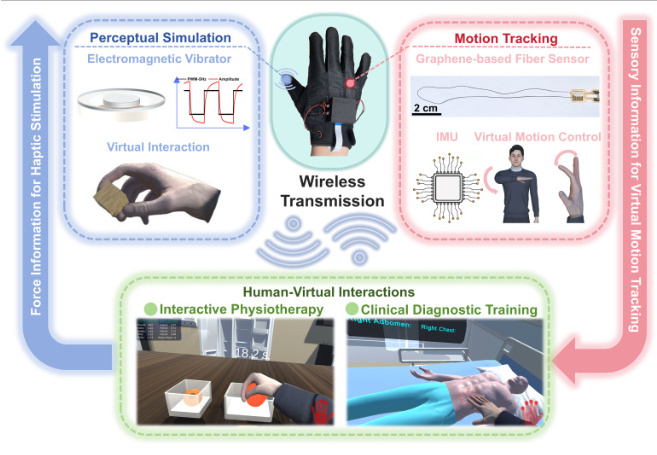 香港城市大学《‌CRPS》：基于石墨烯的触觉智能运动跟踪手套，用于医疗培训、教育、体育和娱乐等