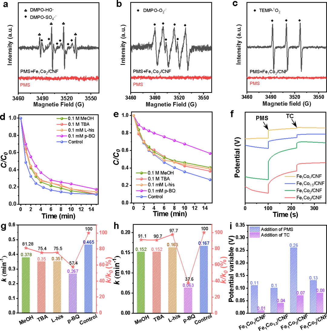 Rare Metals 江苏科技大学杨福：多孔石墨碳纤维中定制化FeCo纳米晶体降解高浓度四环素